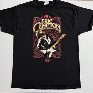 Black Eric Clapton Tour T-Shirt